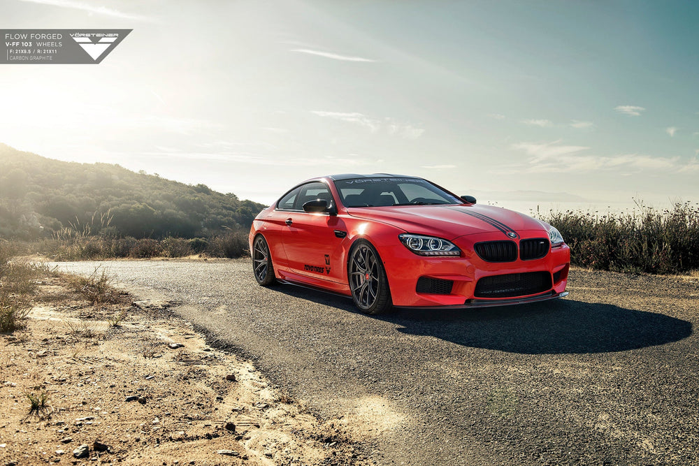 BMW F12 M6 V - Style GTS - V Aero Performance Front Spoiler by Vorsteiner - AUTOID - Front Lips & Splitters - Vorsteiner