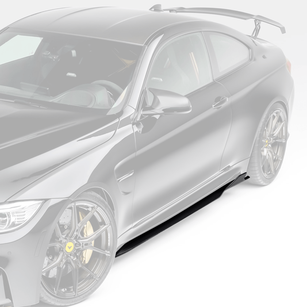 BMW F80 M3 | F82/F83 M4 GTS - V Carbon Fiber Side Blades by Vorsteiner - AUTOID - Side Skirts & Winglets - Vorsteiner