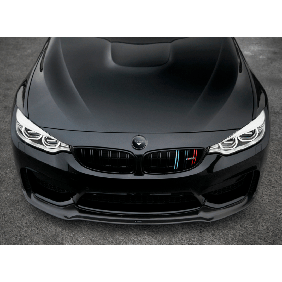 BMW F80/F81 M3 | F82/F83 M4 Carbon Fiber Front Spoiler by Vorsteiner - AUTOID - Front Lips & Splitters - Vorsteiner