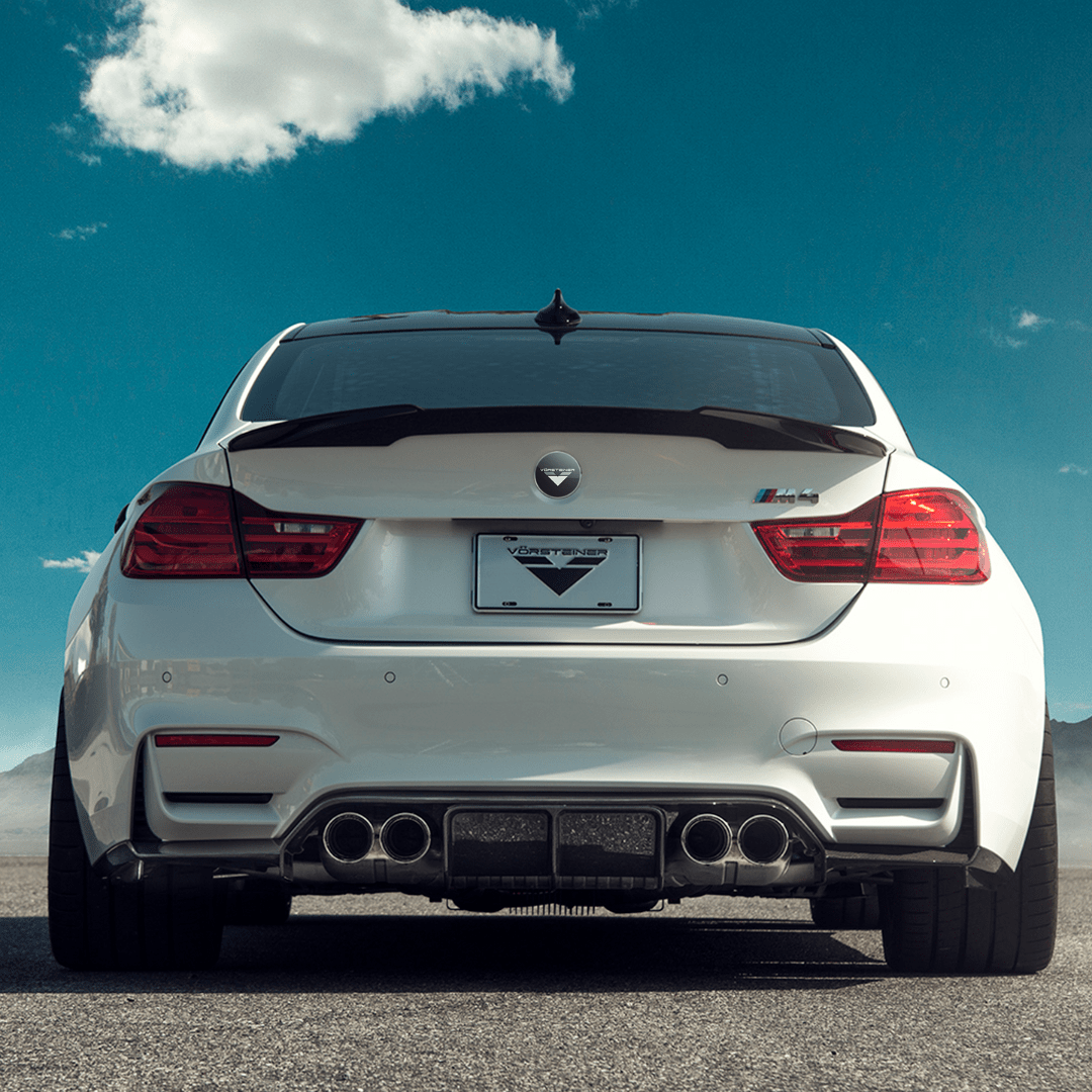 BMW F80/F81 M3 | F82/F83 M4 GTS Carbon Fiber Rear Diffuser by Vorsteiner - AUTOID - Rear Diffusers - Vorsteiner