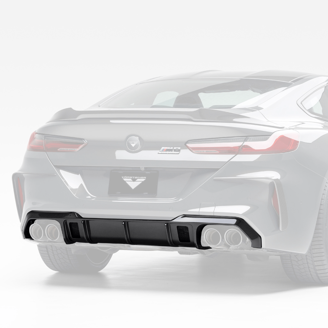 BMW F91/F92/F93 M8 VRS Aero Rear Diffuser Carbon Fiber by Vorsteiner - AUTOID - Rear Diffusers - Vorsteiner