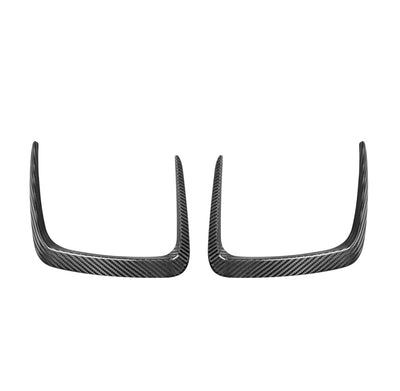 BMW G80 G81 M3 & G82 G83 M4 Pre - Preg Carbon Fibre Hood Vent Trims by Form Industries (2021+) - AUTOID - Bumper Inserts & Trim - Form Industries