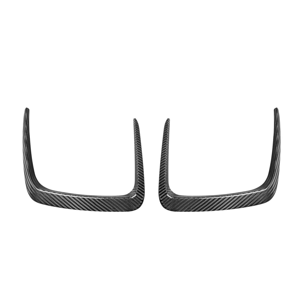 BMW G80 G81 M3 & G82 G83 M4 Pre - Preg Carbon Fibre Hood Vent Trims by Form Industries (2021+) - AUTOID - Bumper Inserts & Trim - Form Industries