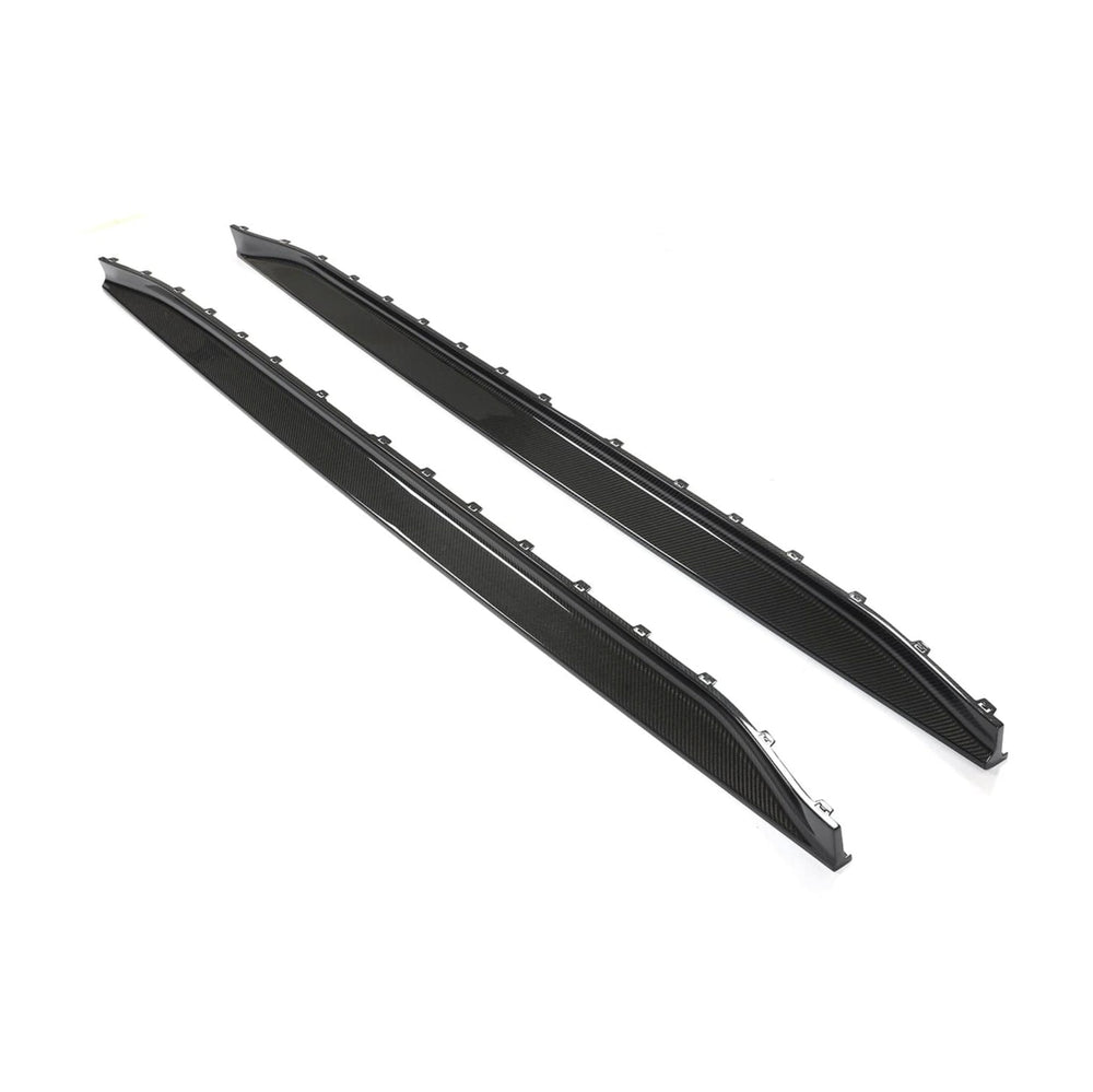 BMW G80 G81 M3 & G82 M4 Pre - Preg Carbon Fibre OEM Style Side Skirts by Form Industries (2021+) - AUTOID - Side Skirts & Winglets - Form Industries