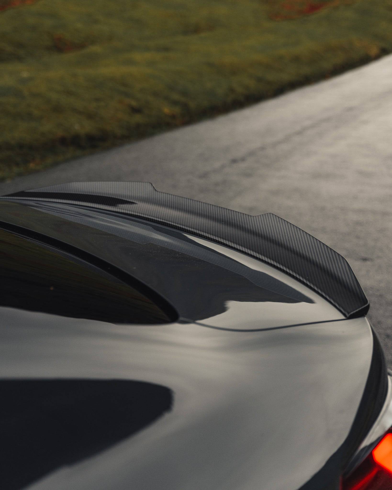 BMW G82 M4 & G22 4 Series Carbon Fibre Ducktail Rear Spoiler by TRE (2020+, G22 G82) - AUTOID - Rear Spoilers - TRE