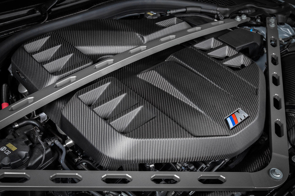 BMW G87 M2, G80 G81 M3 & G82 G84 M4 Eventuri Carbon Fibre Engine Cover - AUTOID - Vehicle Dress Up Caps & Covers - Eventuri