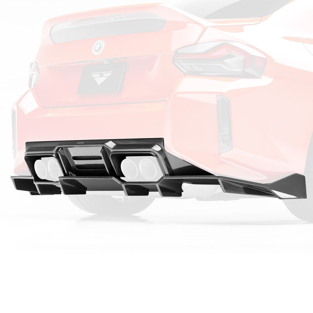 BMW G87 M2 VRS Aero Rear Diffuser with Underfloor Panel by Vorsteiner - AUTOID - Rear Diffusers - Vorsteiner