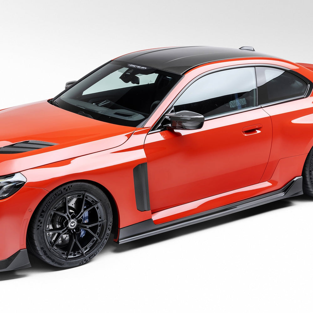 BMW G87 M2 VRS Aero Vented Fenders with Side Skirts by Vorsteiner - AUTOID - Replacement Fenders - Vorsteiner