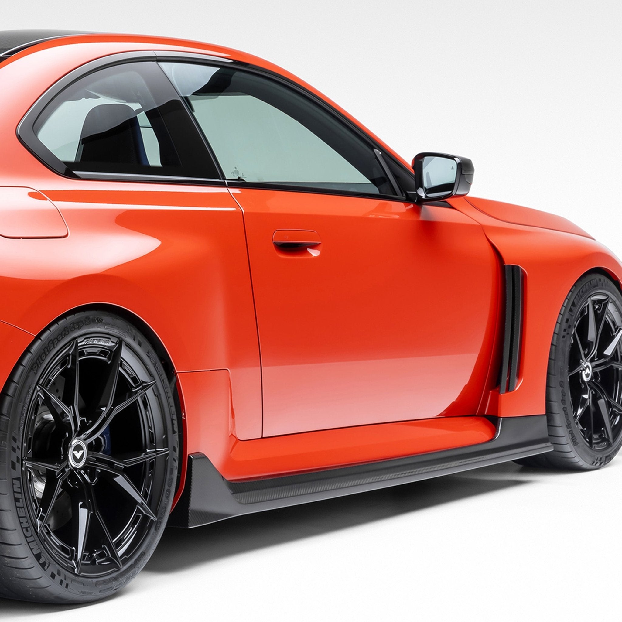 BMW G87 M2 VRS Aero Vented Fenders with Side Skirts by Vorsteiner - AUTOID - Replacement Fenders - Vorsteiner
