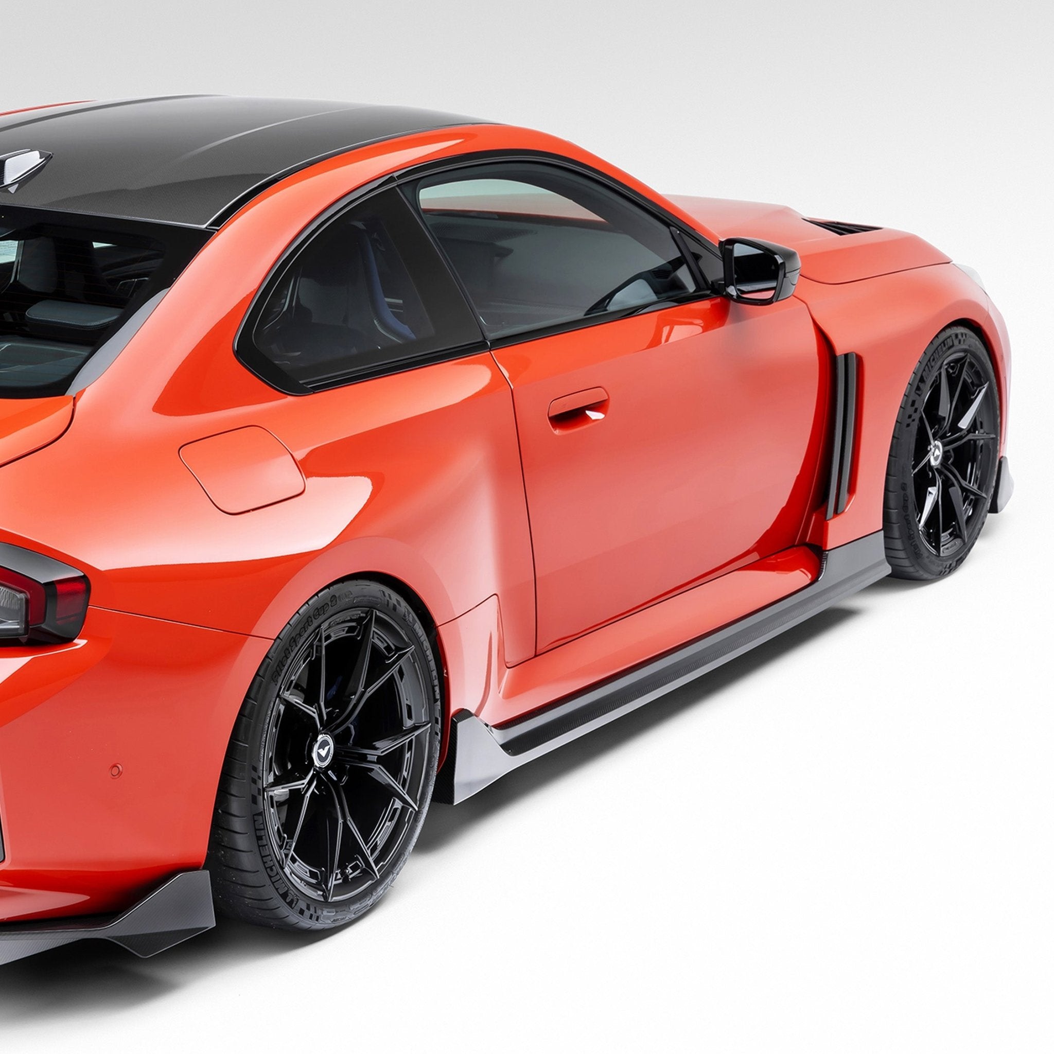BMW G87 M2 VRS Aero Vented Fenders with Side Skirts by Vorsteiner - AUTOID - Replacement Fenders - Vorsteiner