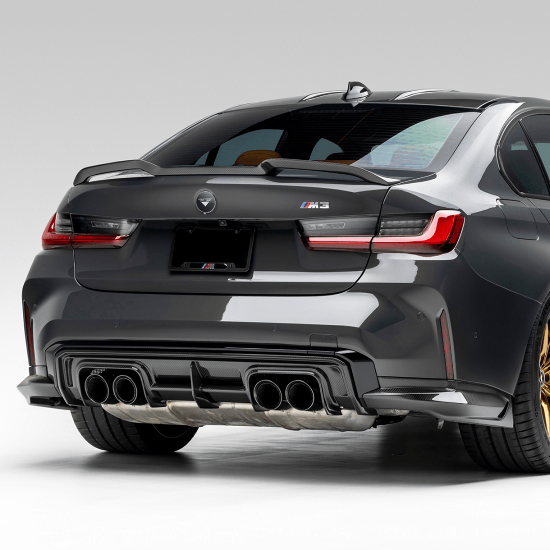 BMW G8X M3 Carbon Fiber Rear Diffuser by Vorsteiner - AUTOID - Rear Diffusers - Vorsteiner