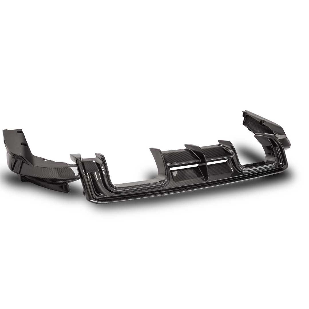 BMW G8X M3 Carbon Fiber Rear Diffuser by Vorsteiner - AUTOID - Rear Diffusers - Vorsteiner