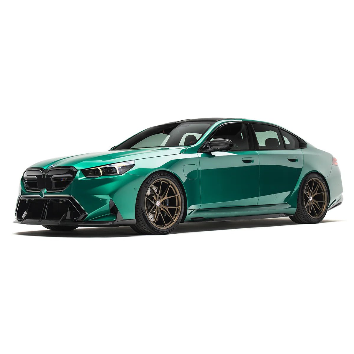 BMW G90 M5 Carbon Fibre Front Splitter by ADRO - AUTOID - Front Lips & Splitters - Adro