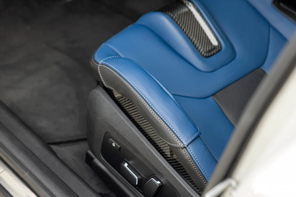 BMW M Carbon Bucket Seat Bolster Protector Set by Wunderworks - AUTOID - Interior - Wunderworks