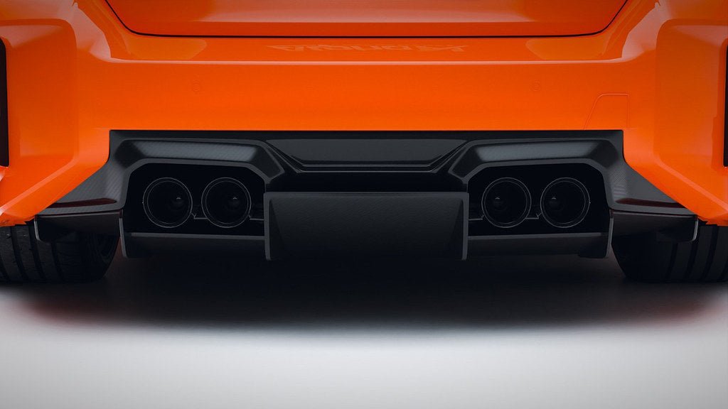 BMW M2 G87 Carbon Fibre Rear Diffuser by Alpha - N (2023+) - AUTOID - Rear Diffusers - Alpha - N