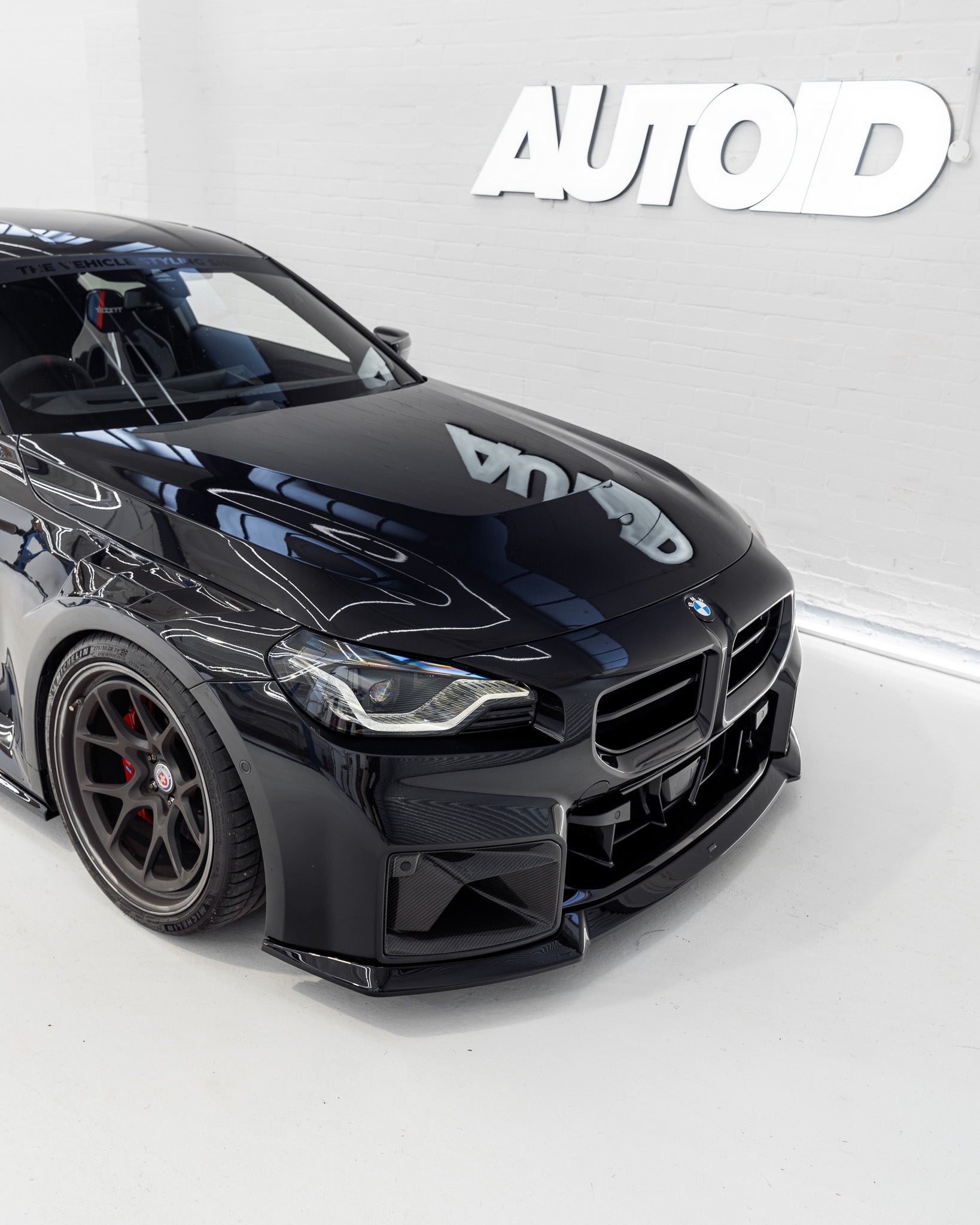 BMW M2 G87 EVO - S Gloss Black Front Lip by ZAERO (2023+) - AUTOID - Front Lips & Splitters - Zaero Design
