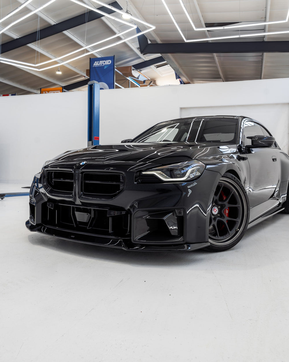 BMW M2 G87 EVO - S Gloss Black Front Lip by ZAERO (2023+) - AUTOID - Front Lips & Splitters - Zaero Design