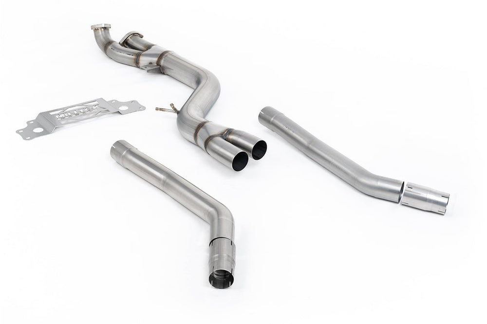 BMW M2 G87 (OPF/GPF) Single Mid Pipe by Milltek Sport (2023+) - AUTOID - Exhaust System - Milltek Sport