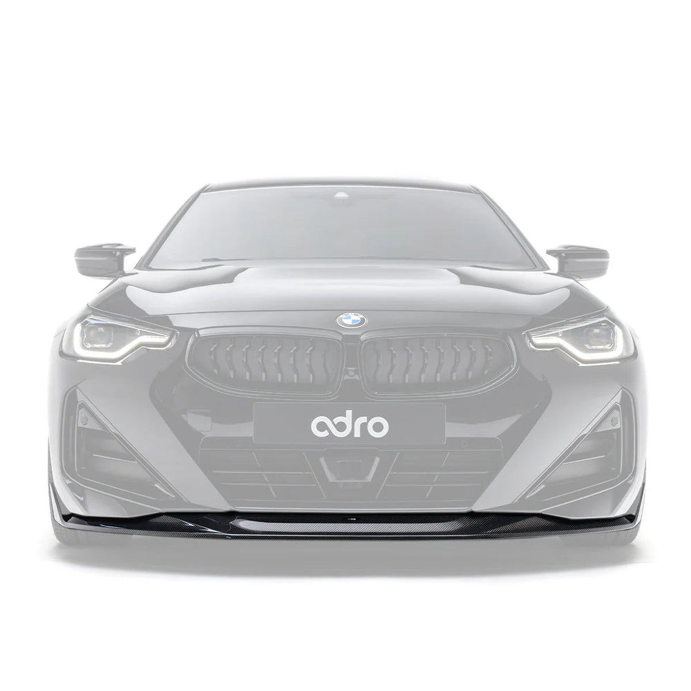 BMW M240i & 230i M Sport G42 Carbon Fibre Front Splitter by ADRO - AUTOID - Front Lips & Splitters - Adro