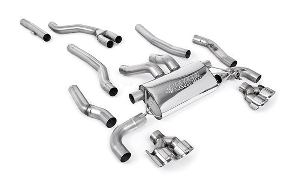 BMW M240i G42 xDrive (NAS Non - OPF/GPF models) Catback Exhaust System by Milltek Sport (2022+) - AUTOID - Exhaust System - Milltek Sport