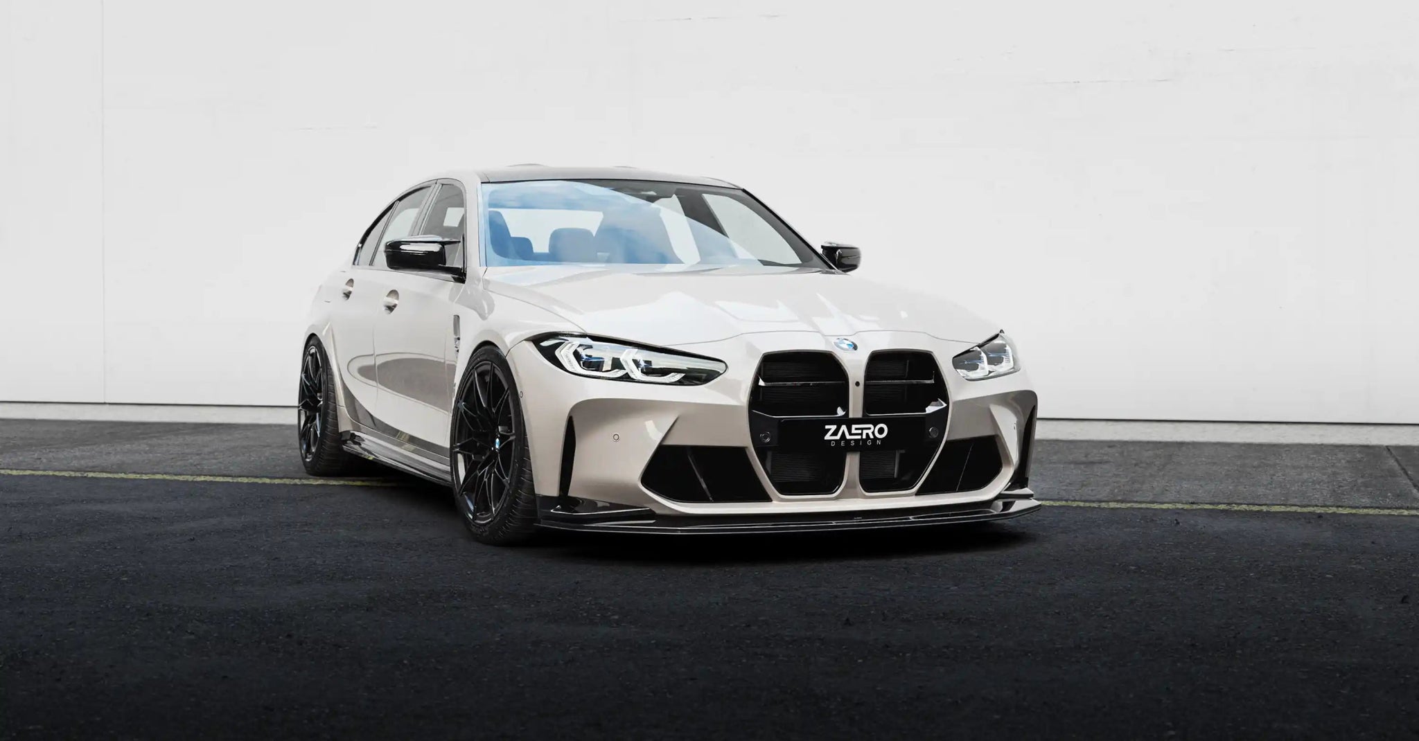 BMW M3 G80 Saloon Gloss Black Body Kit by ZAERO - AUTOID - Styling Kit - Zaero Design