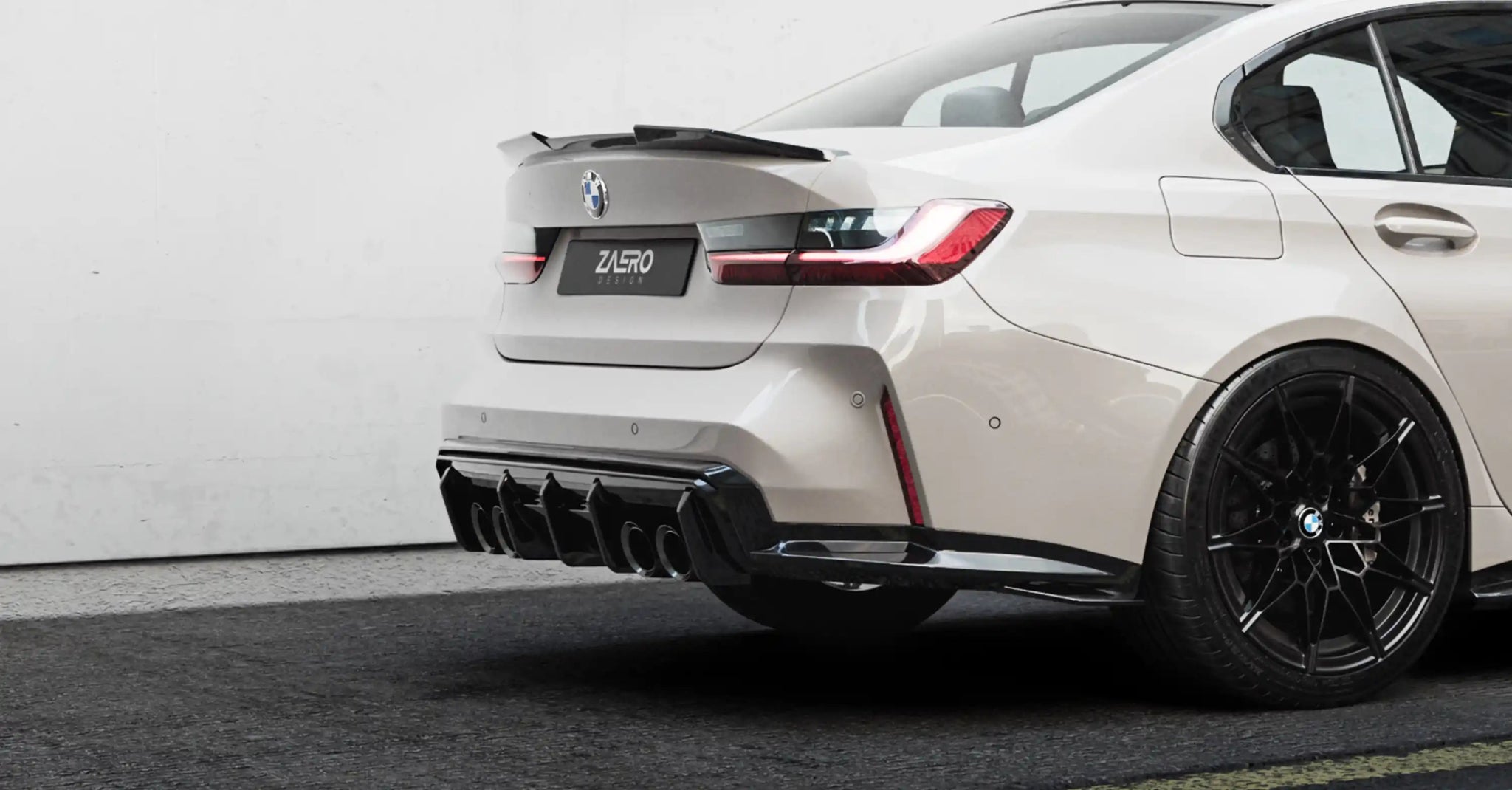 BMW M3 G80 Saloon Gloss Black Body Kit by ZAERO - AUTOID - Styling Kit - Zaero Design