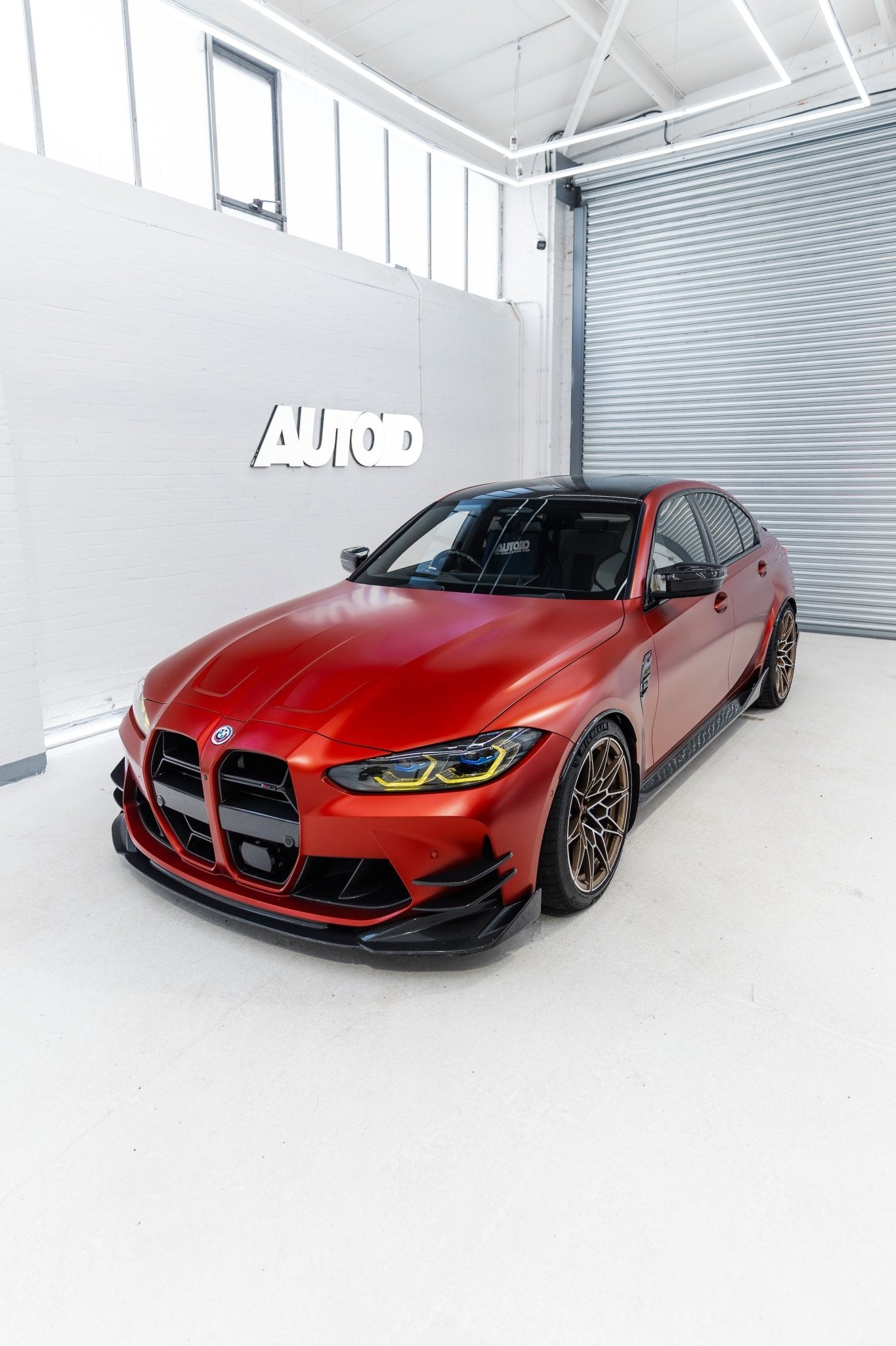 BMW M3 Saloon G80 & Touring G81 Pre - Preg Carbon Fibre Wheel Arch Extension Trims by TRE (2020+) - AUTOID - Wide Body Kit - TRE