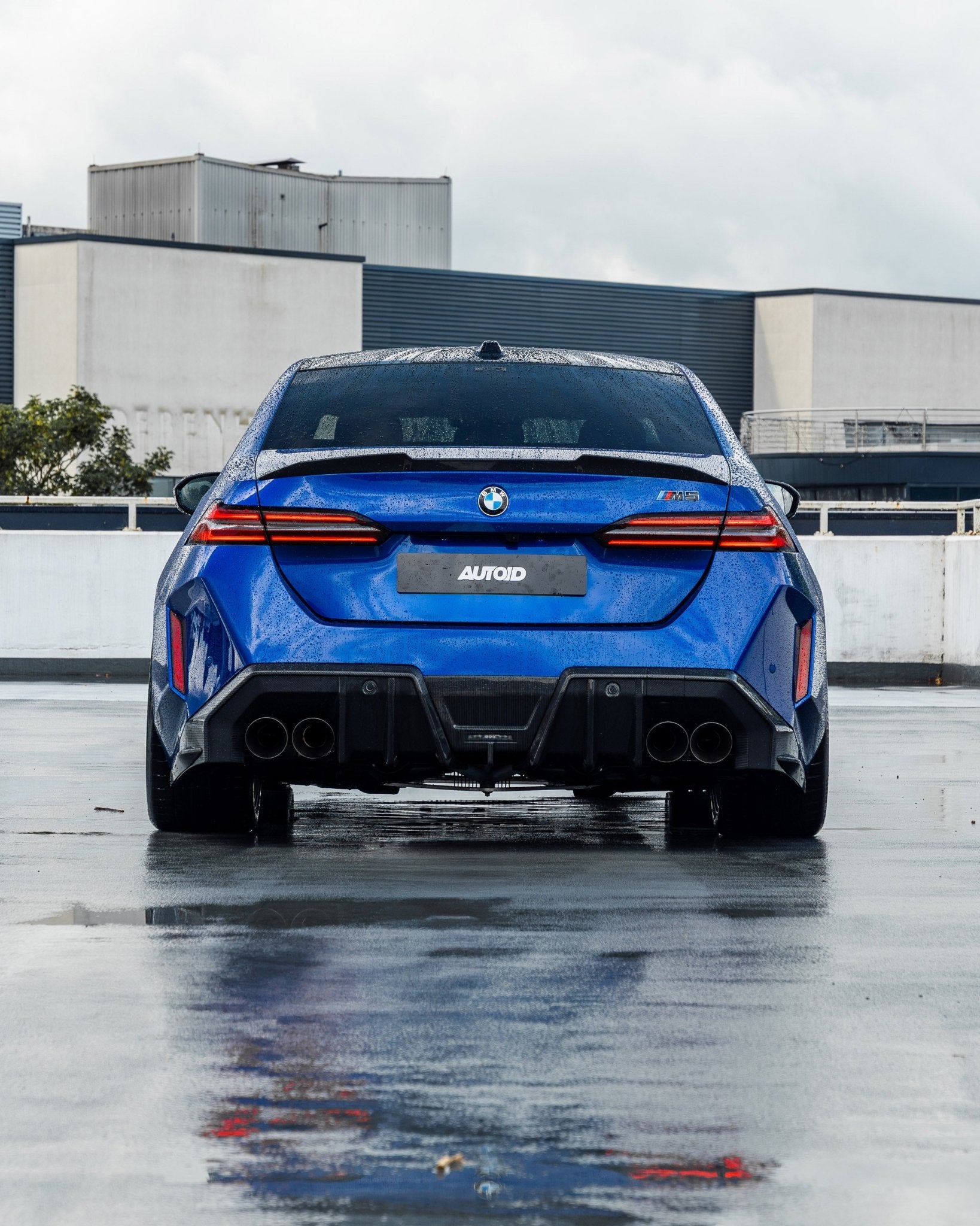 BMW M5 G90 & G60 5 Series Pre - Preg Carbon Fibre PR - 1 Rear Spoiler by TRE - AUTOID - Rear Spoilers - TRE