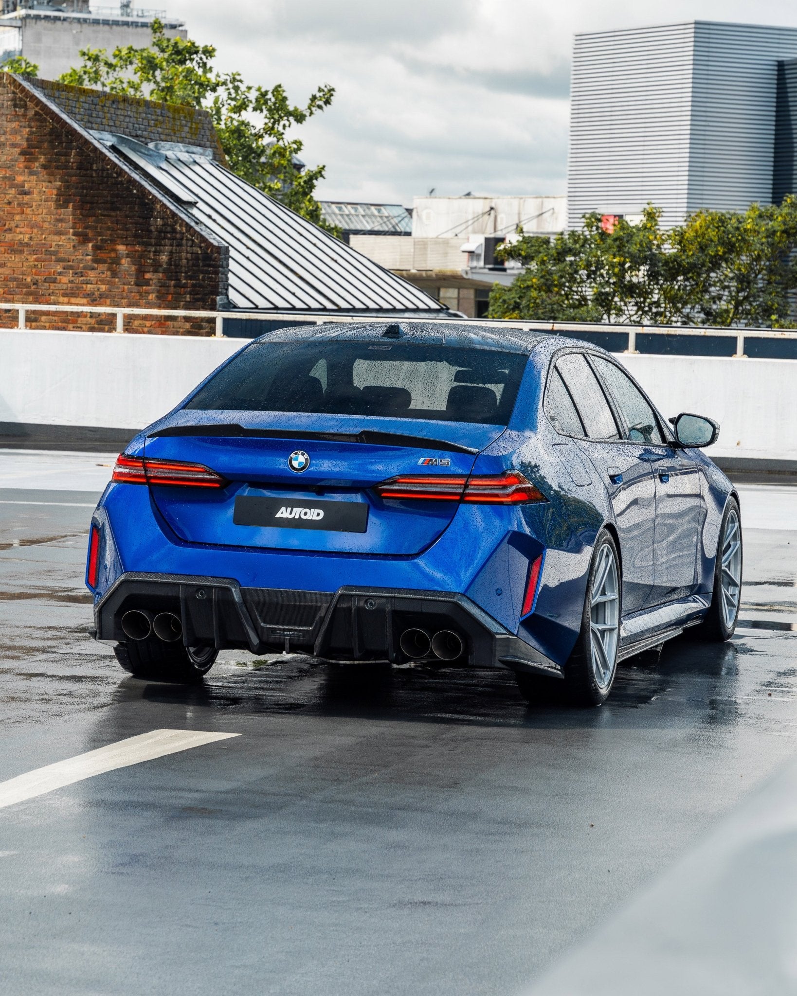 BMW M5 G90 & G60 5 Series Pre - Preg Carbon Fibre PR - 1 Rear Spoiler by TRE - AUTOID - Rear Spoilers - TRE