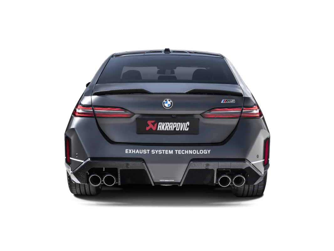 BMW M5 G90 G99 Akrapovic Slip On Titanium Exhaust (2024+) - AUTOID - Exhaust System - Akrapović