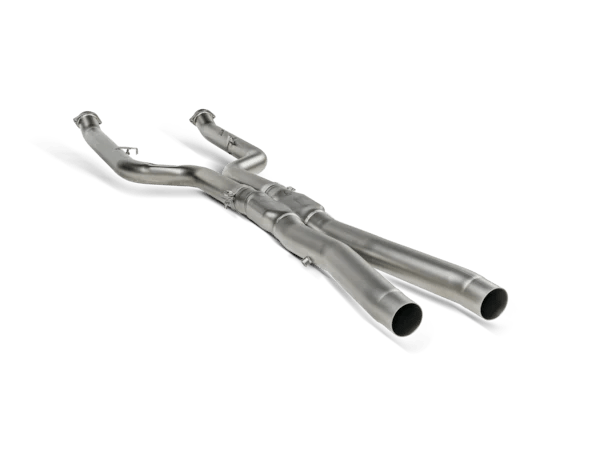 BMW M5 G90 / G99 Evolution Titanium Link Pipe Set by Akrapovic - AUTOID - Exhaust System - Akrapović