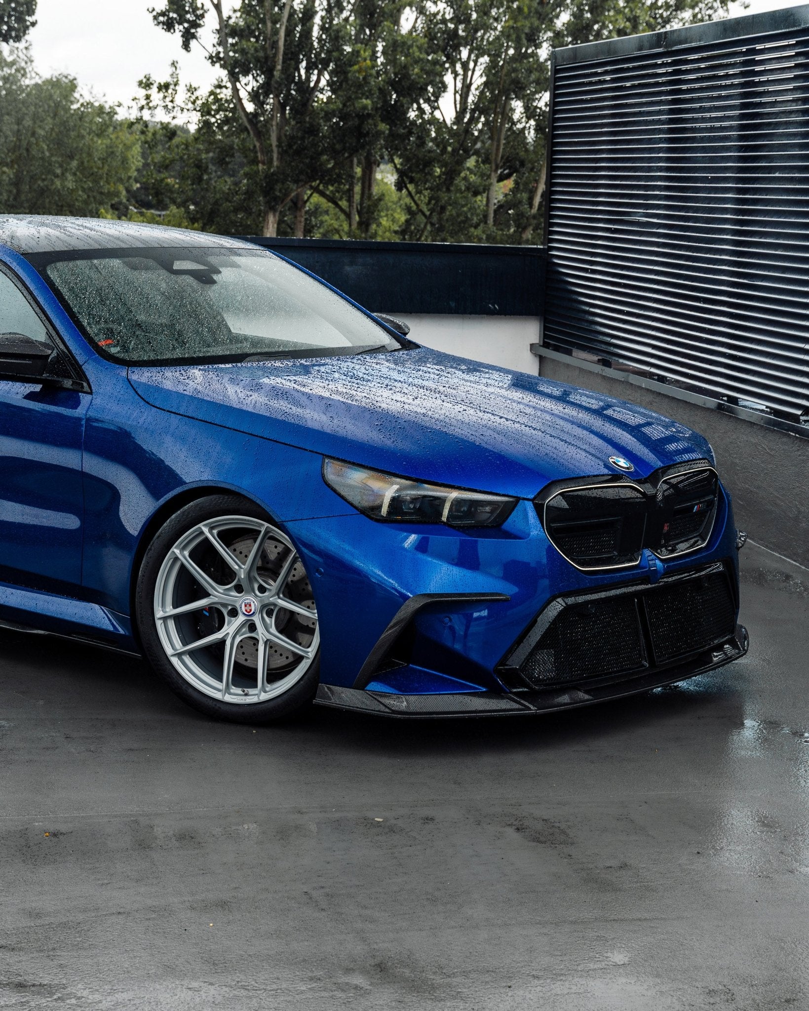 BMW M5 G90 G99 Pre - Preg Carbon Fibre PR - 1 Front Splitter by TRE - AUTOID - Front Lips & Splitters - TRE