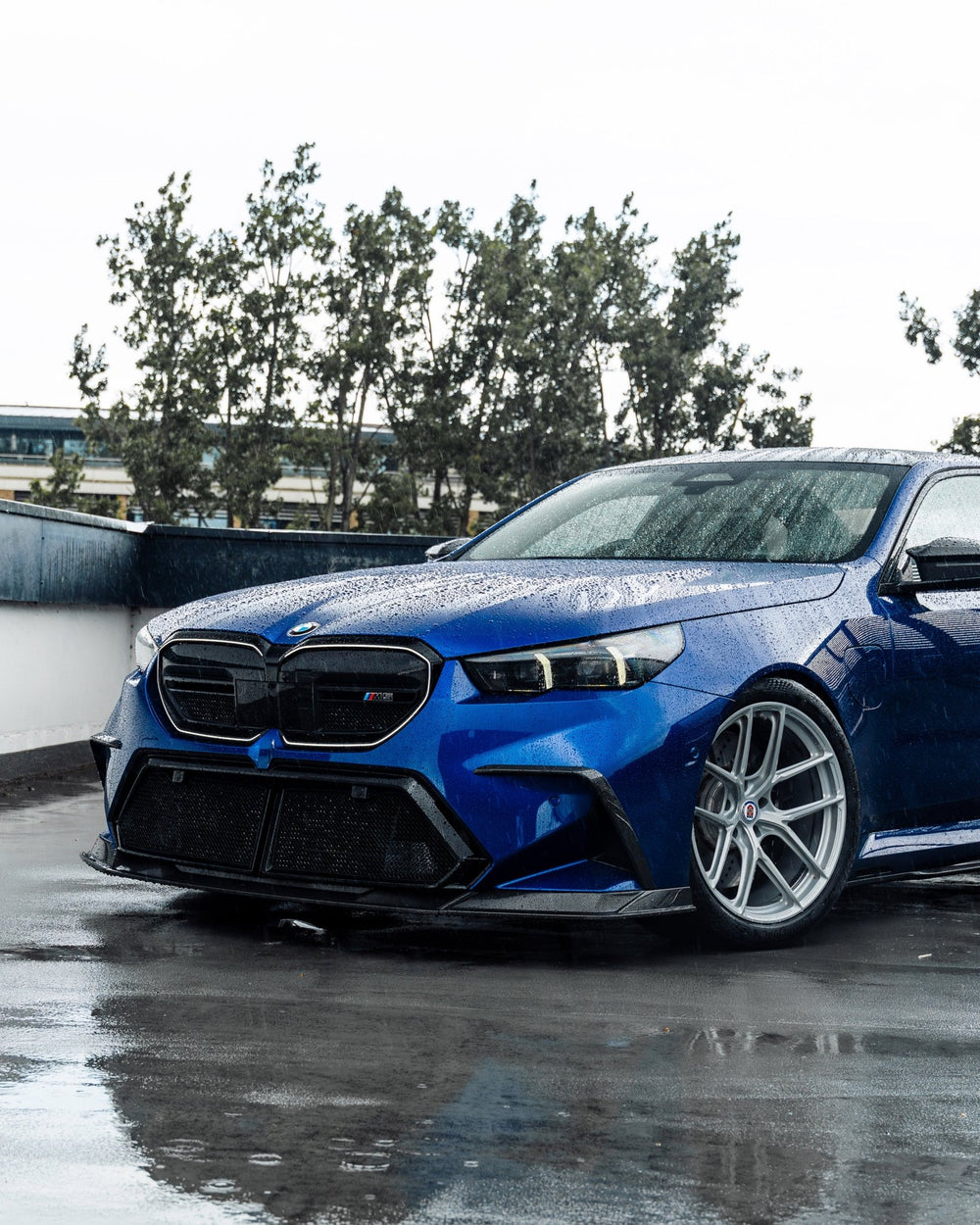 BMW M5 G90 G99 Pre - Preg Carbon Fibre PR - 1 Front Splitter by TRE - AUTOID - Front Lips & Splitters - TRE