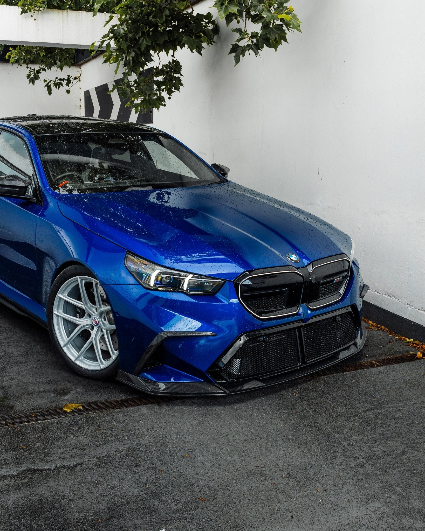 BMW M5 G90 G99 Pre - Preg Carbon Fibre PR - 1 Front Splitter by TRE - AUTOID - Front Lips & Splitters - TRE