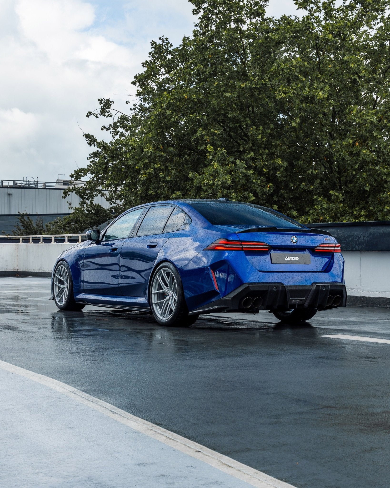 BMW M5 G90 G99 Pre - Preg Carbon Fibre PR - 1 Rear Diffuser by TRE - AUTOID - Rear Diffusers - TRE