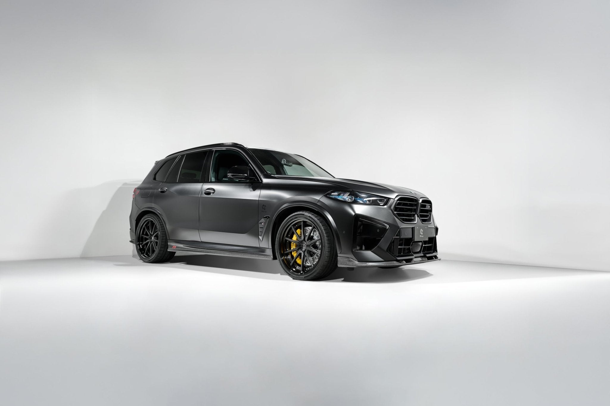 BMW X5M LCI F95 Carbon Fibre Front Splitter by 3DDesign (2023+) - AUTOID - Front Lips & Splitters - 3DDesign