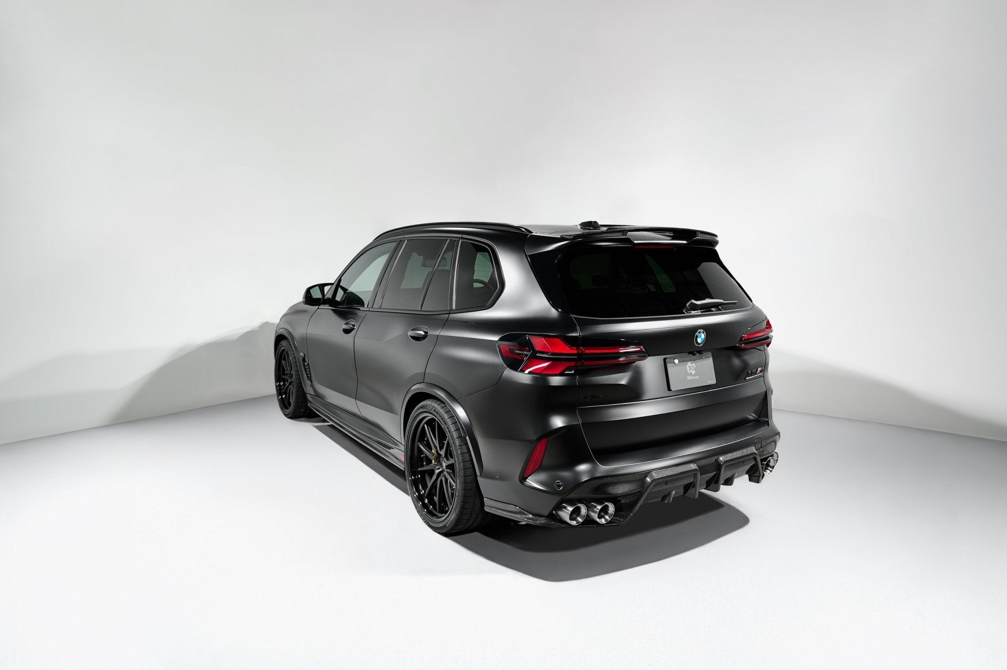 BMW X5M LCI F95 Carbon Fibre Rear Diffuser by 3DDesign (2023+) - AUTOID - Rear Diffusers - 3DDesign