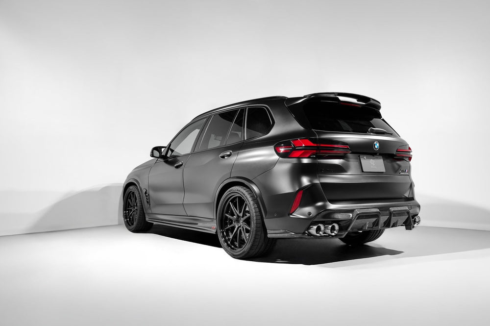 BMW X5M LCI F95 Carbon Fibre Rear Roof Spoiler by 3DDesign (2023+) - AUTOID - Rear Spoilers - 3DDesign