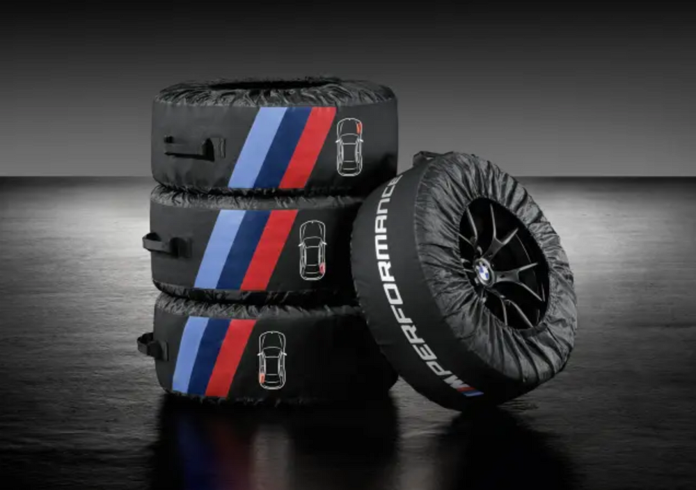 BMW M Performance Genuine BMW M Performance Tyre Bag Set of 4 Wheel Accessories AUTOID®