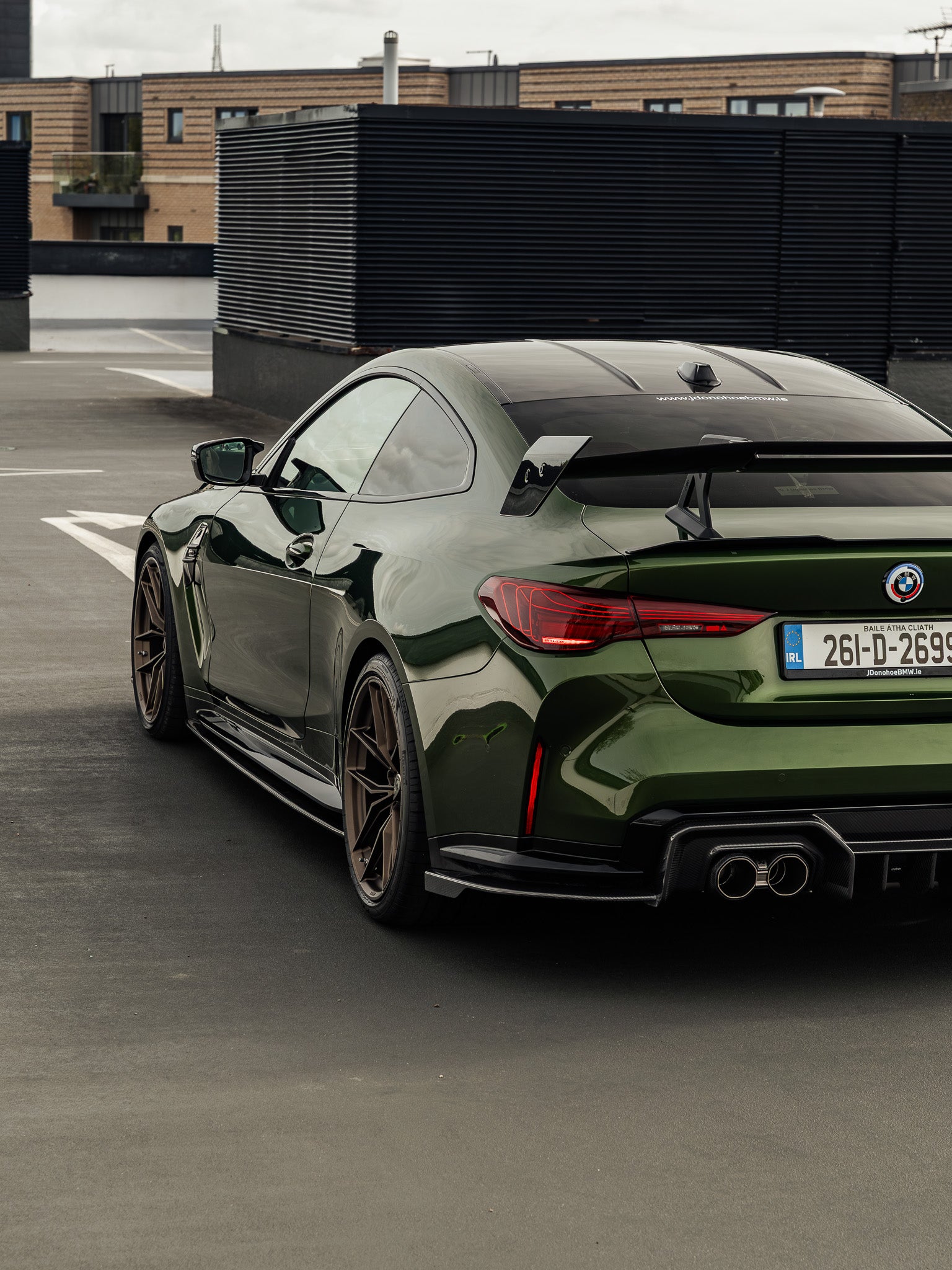Adro BMW M3 G80 & M4 G82 Dry Carbon Fibre AT-R3 Rear Wing by Adro (2021+) Rear Wings AUTOID®