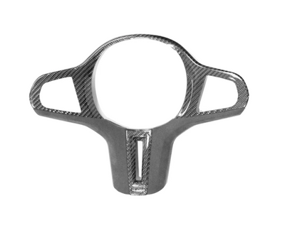 BMW G Series M Sport Carbon Fibre Alcantara Steering Wheel Trim by FORM