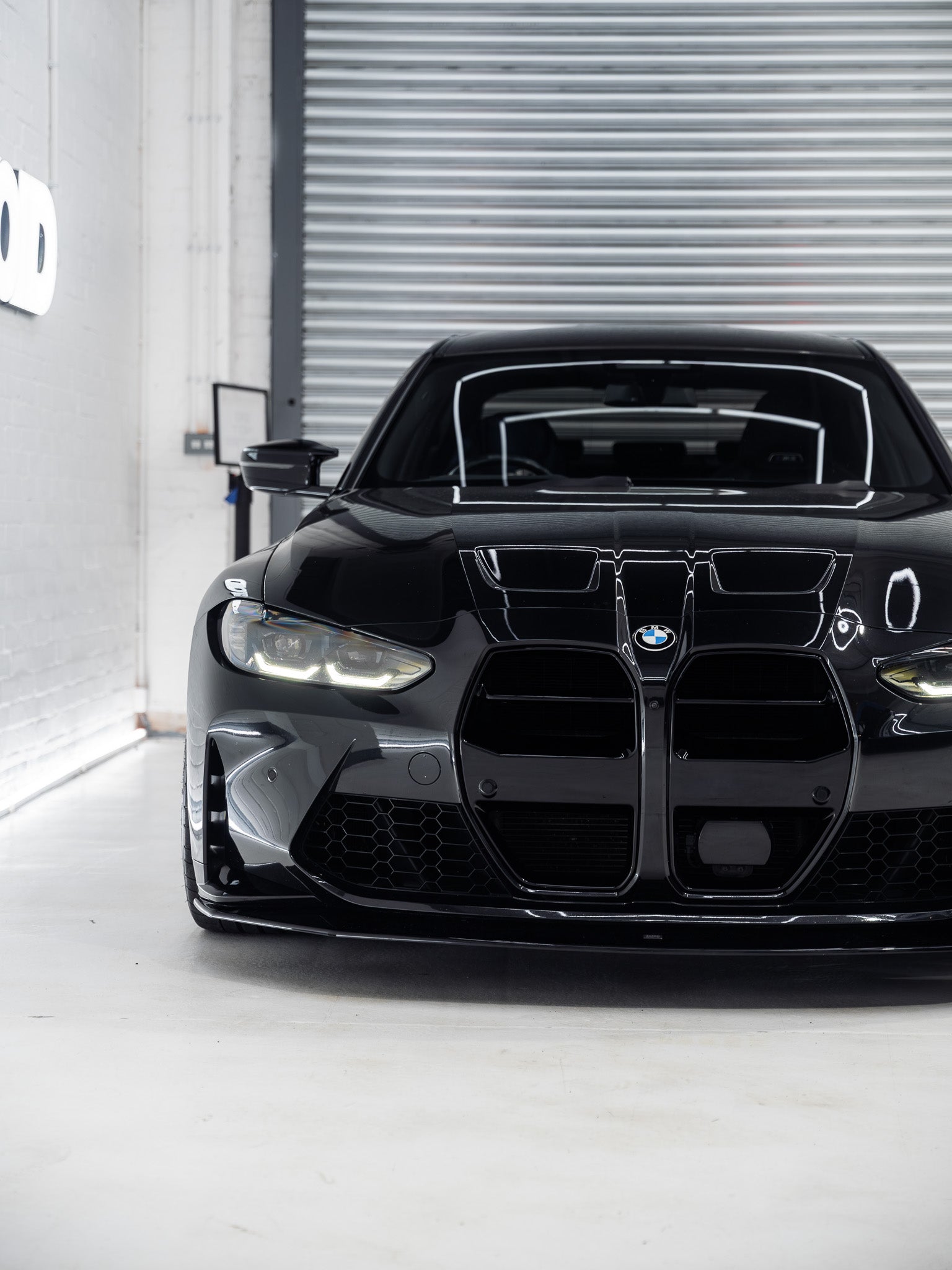 Zaero Design BMW M3 G80 G81 & M4 G82 G83 EVO-S Gloss Black Front Kidney Grilles by ZAERO (2021+) Front Grille AUTOID®