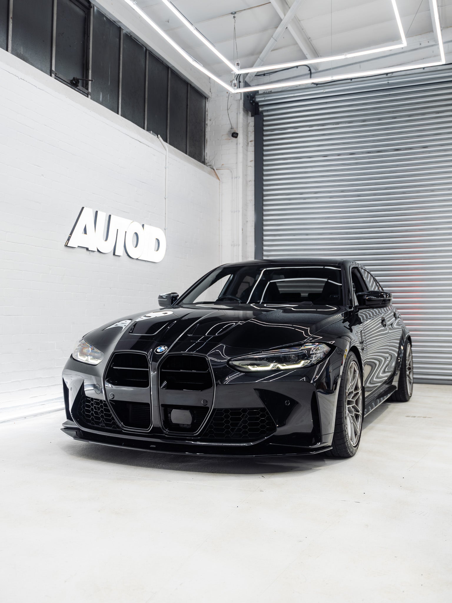Zaero Design BMW M3 G80 G81 & M4 G82 G83 EVO-S Gloss Black Front Kidney Grilles by ZAERO (2021+) Front Grille AUTOID®