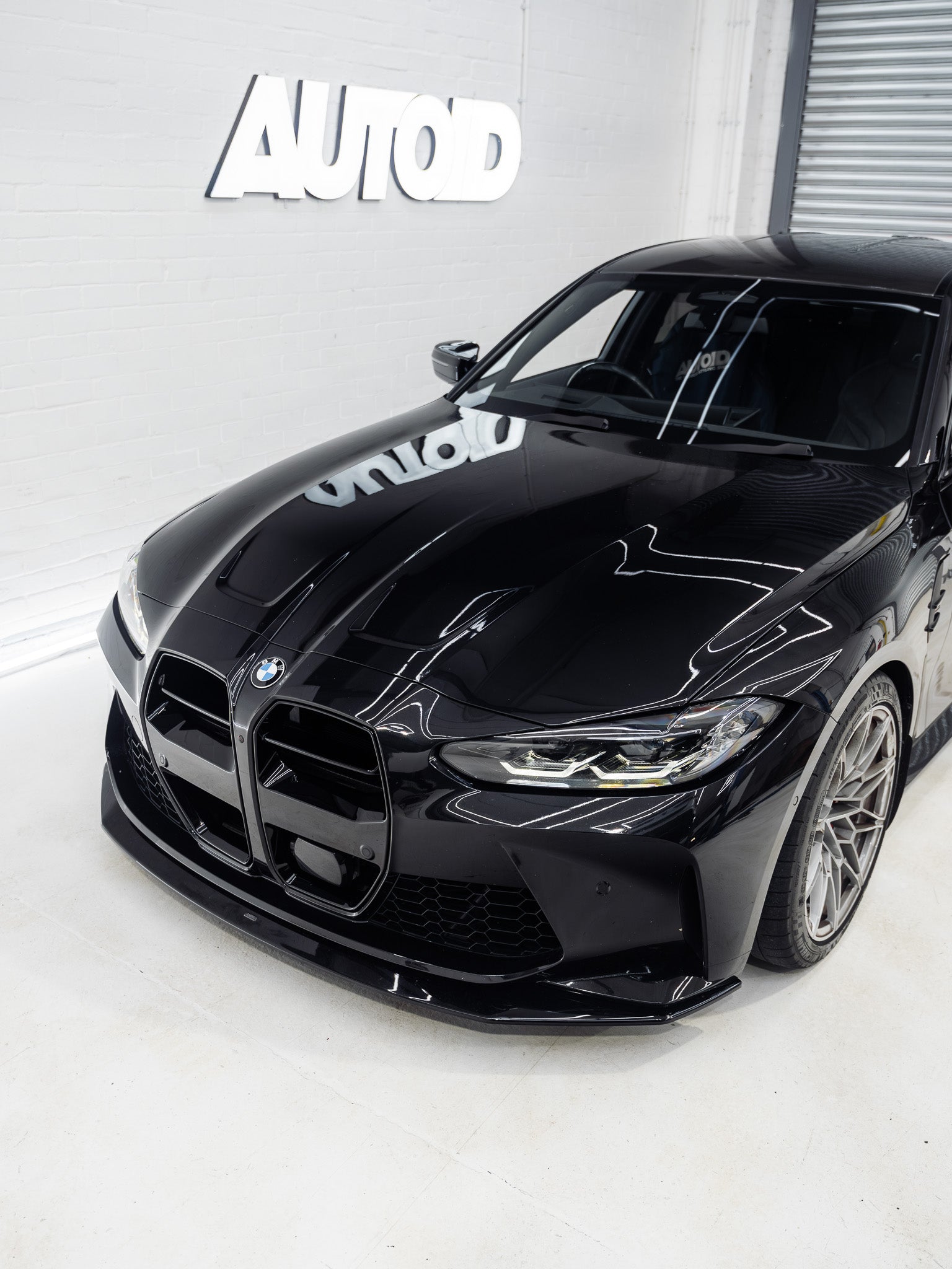 Zaero Design BMW M3 G80 G81 & M4 G82 G83 EVO-S Gloss Black Front Kidney Grilles by ZAERO (2021+) Front Grille AUTOID®