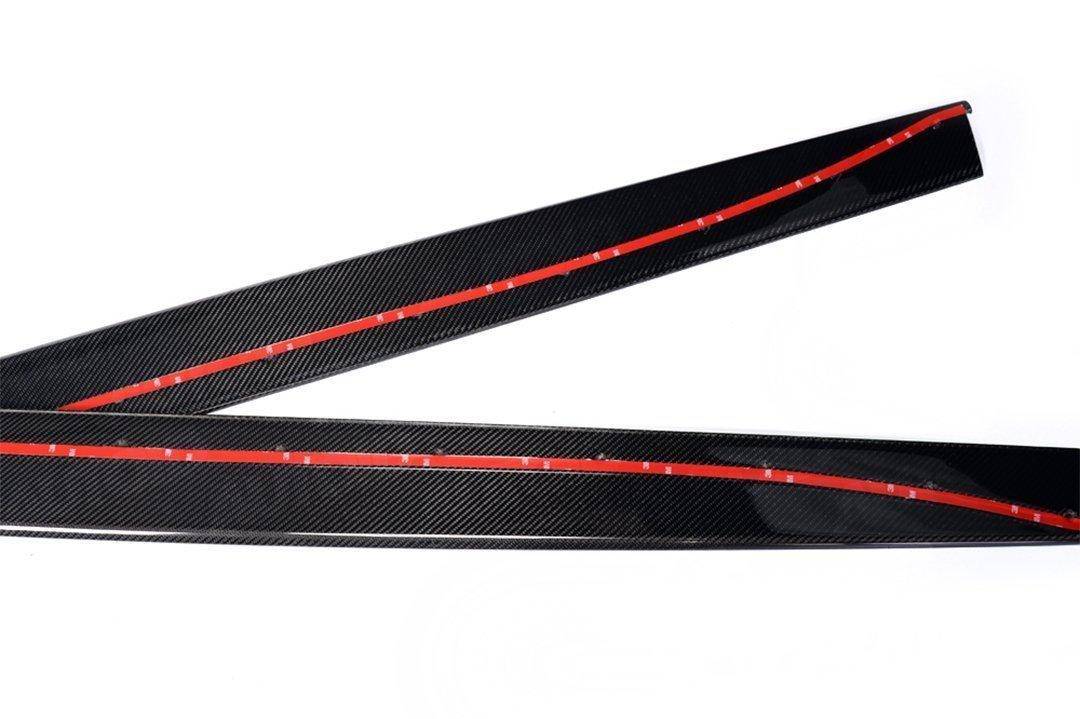 Carbon Fibre Side Skirts for BMW M3 & M4 (2014-2019, F80 F82), Side Skirts & Winglets, Essentials - AUTOID | Premium Automotive Accessories