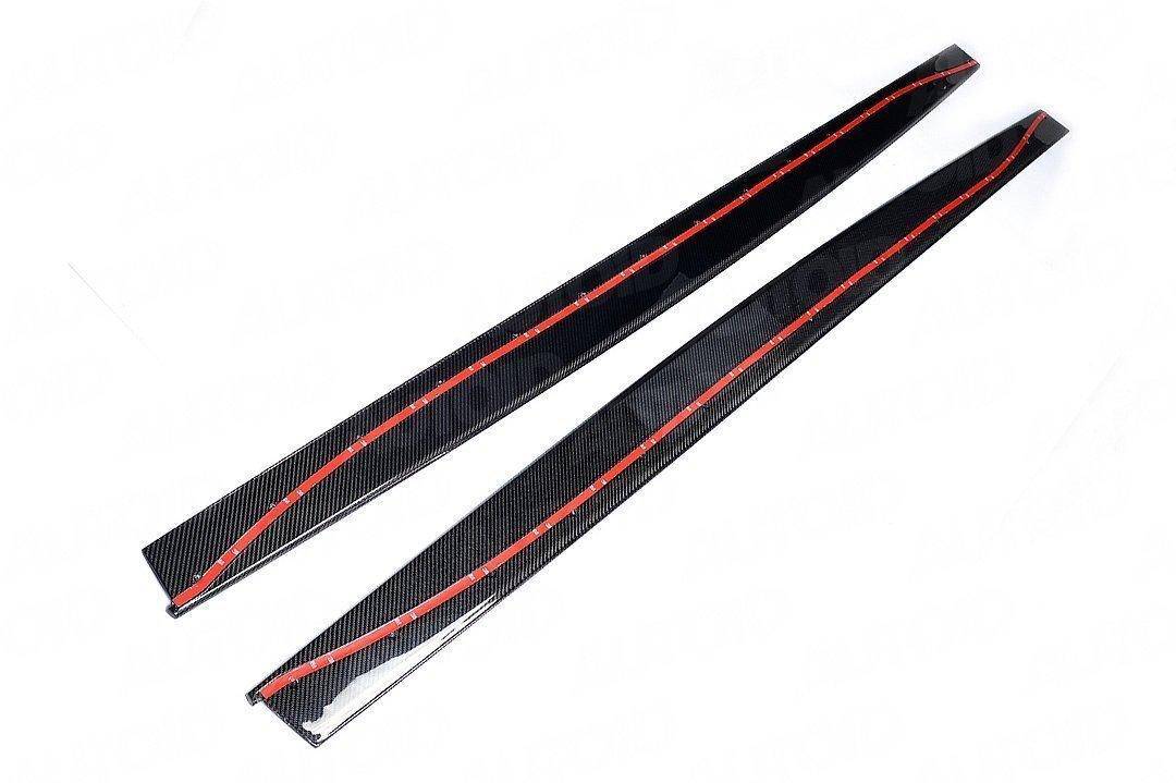 Carbon Fibre Side Skirts for BMW M3 & M4 (2014-2019, F80 F82), Side Skirts & Winglets, Essentials - AUTOID | Premium Automotive Accessories