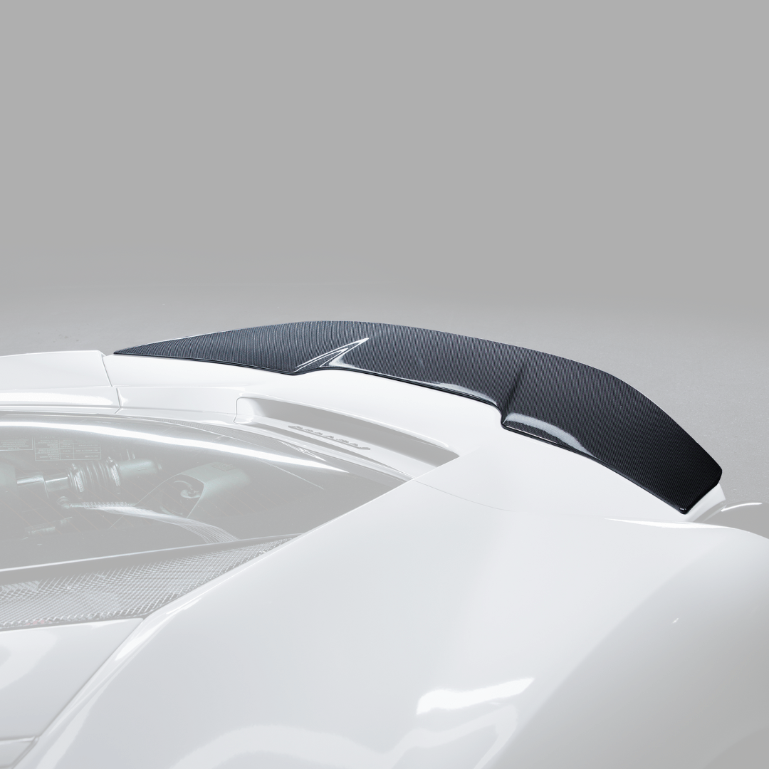 Ferrari 488 Diavolo Carbon Fiber Decklid Spoiler by Vorsteiner - AUTOID - Rear Spoilers - Vorsteiner