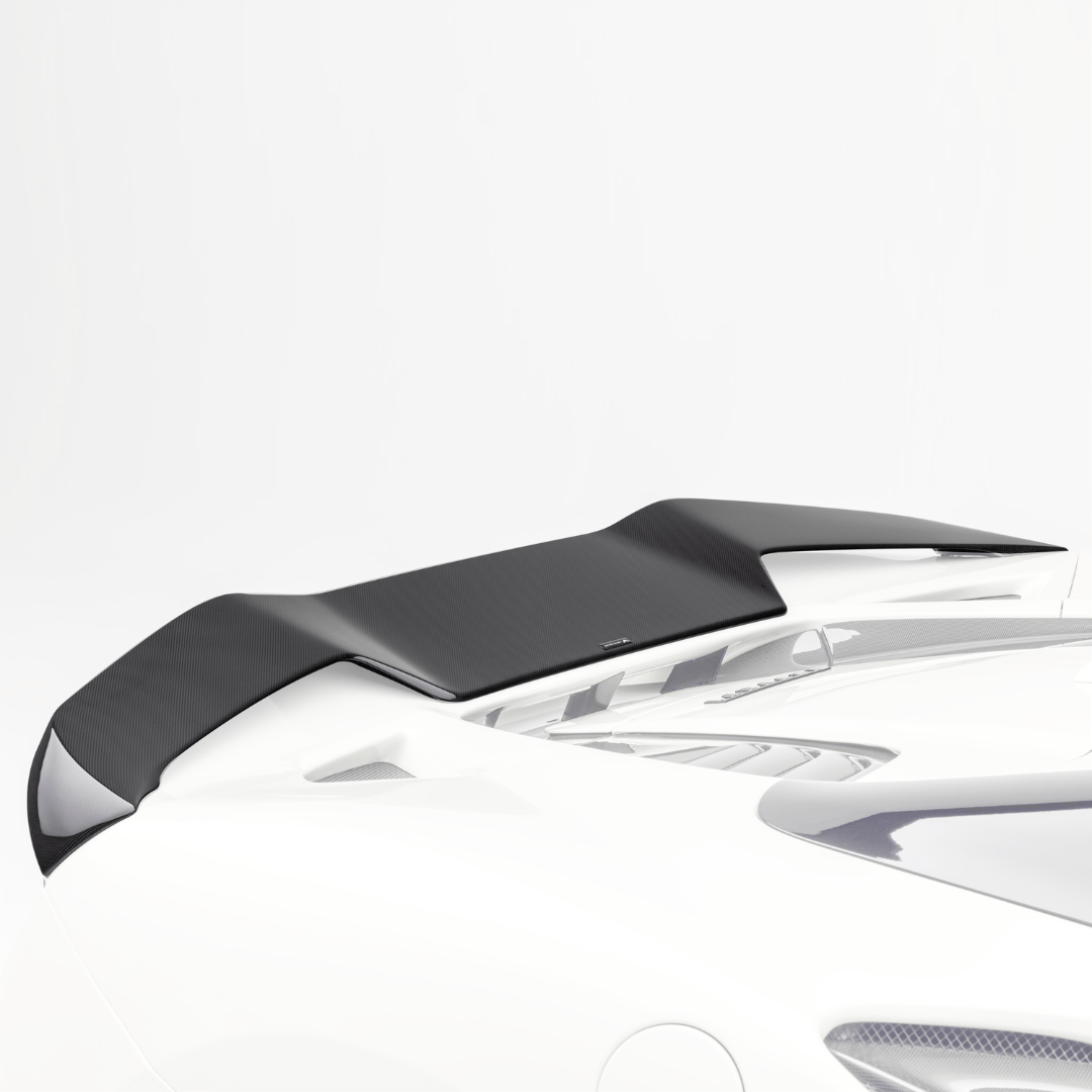 Ferrari F8 Furioso Carbon Fiber Decklid Spoiler - AUTOID - Rear Spoilers - Vorsteiner
