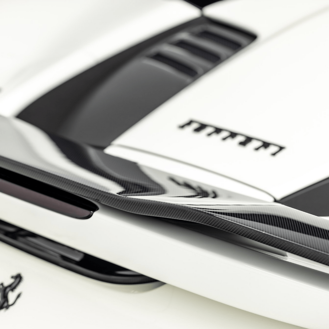 Ferrari F8 Furioso Carbon Fiber Decklid Spoiler - AUTOID - Rear Spoilers - Vorsteiner