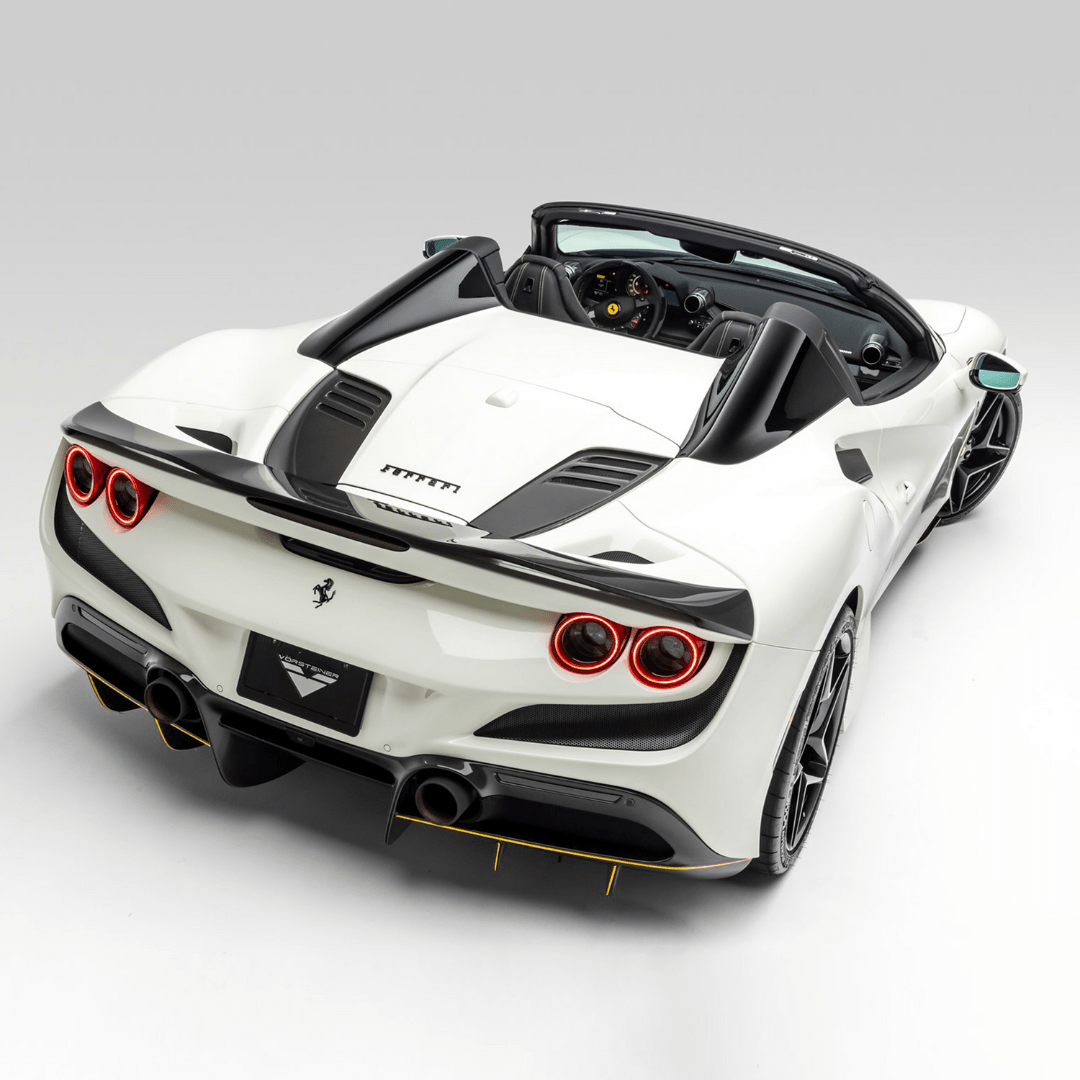 Ferrari F8 Furioso Carbon Fiber Decklid Spoiler - AUTOID - Rear Spoilers - Vorsteiner